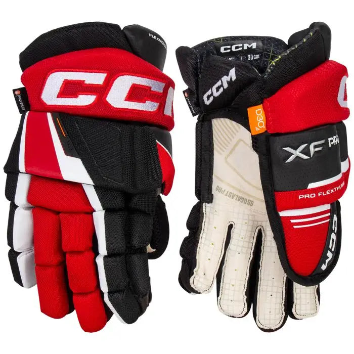 CCM Senior Tacks XF Pro Hockey Gloves