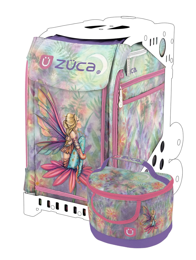 ZUCA Skate Bag Insert with Lunch Box - Fairy Fantasy