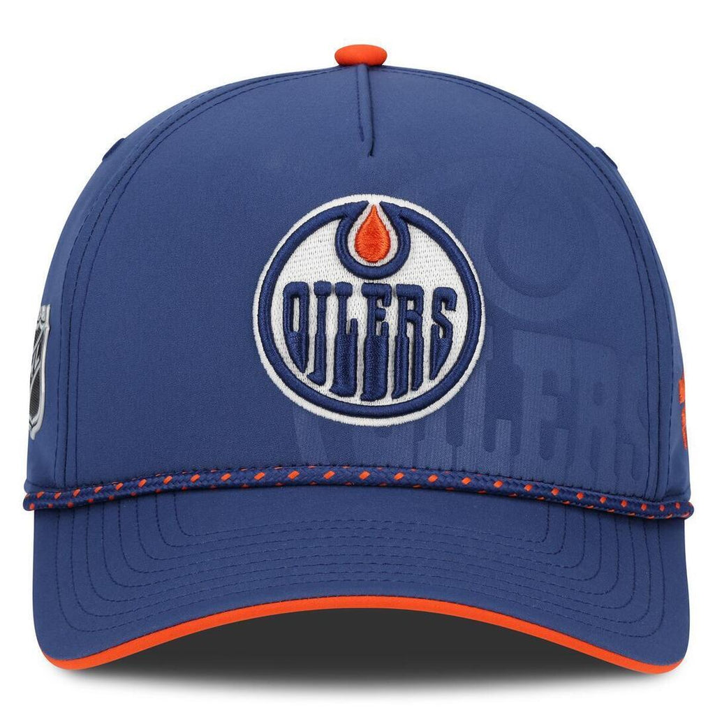 Fanatics Edmonton Oilers NHL Draft 2026 Adjustable Hat - back
