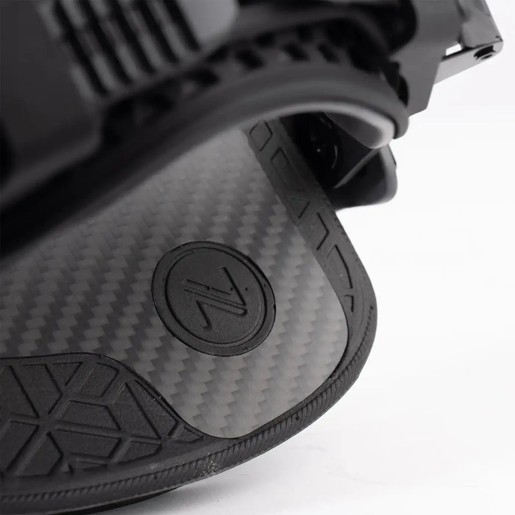 Nidecker Flow NX2 Carbon Snowboard Binding - Black, detail view