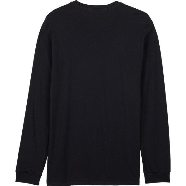 Fox Leo Premium Long Sleeve Tee - Black - Back