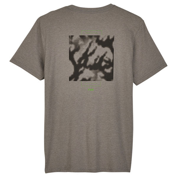 Fox Taunt Premium Short Sleeve Tee - Heather Graphite - Back