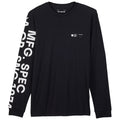 Fox Barge Premium Long Sleeve Tee - Black - Front