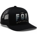 Fox Block Mesh Trucker Hat - Black