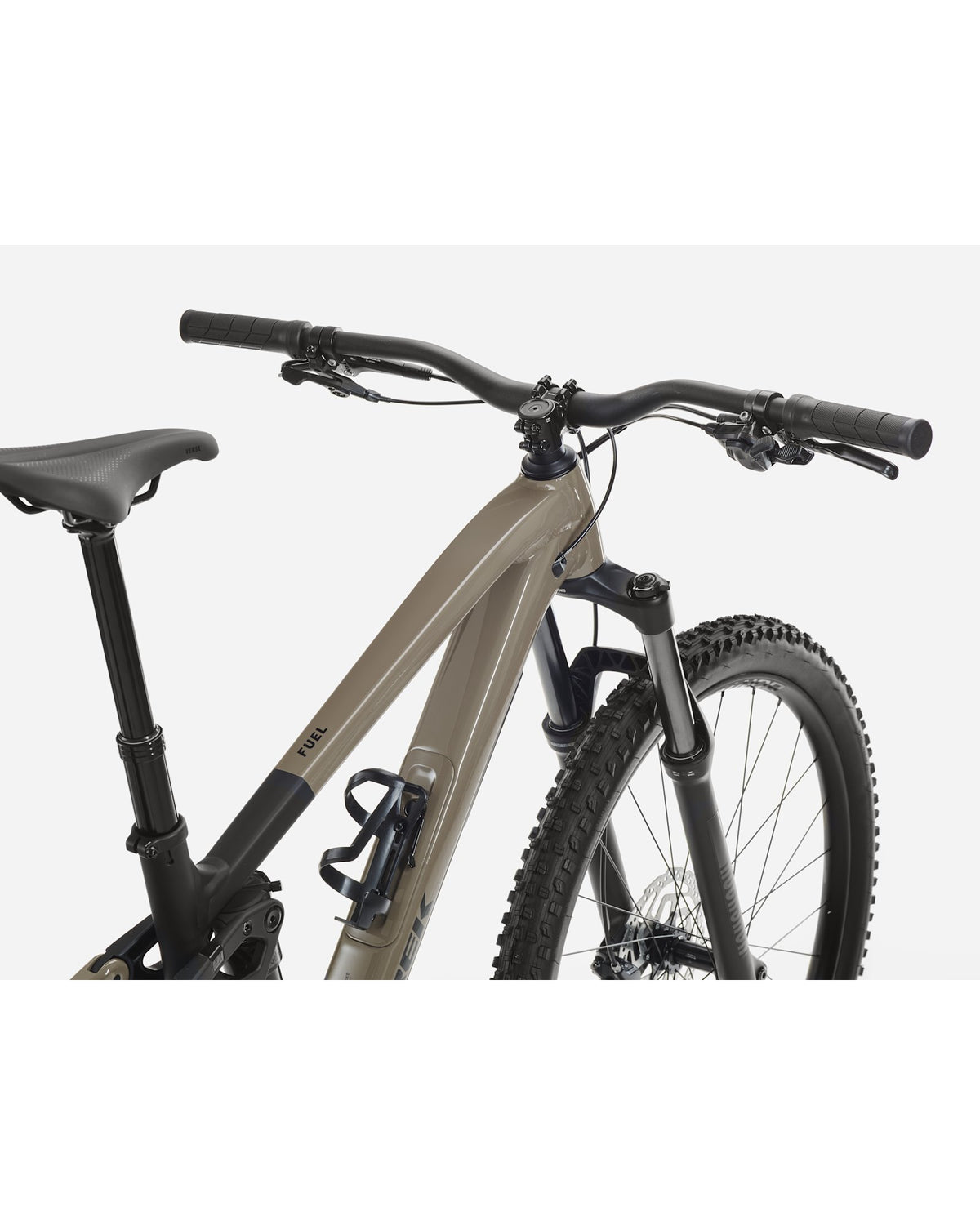 Trek Fuel EX 5 Gen 7 - Wild Mushroom, cockpit