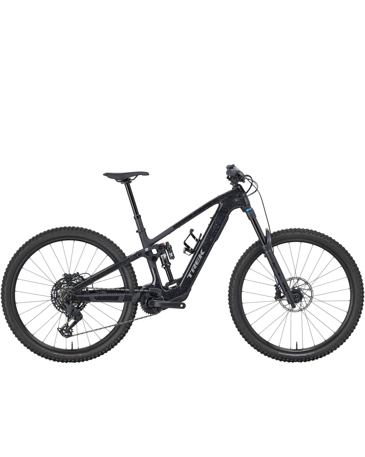 Trek Fuel+ EX 9.7 Gen 2 Electric Mountain Bike - Carbon Smoke, side