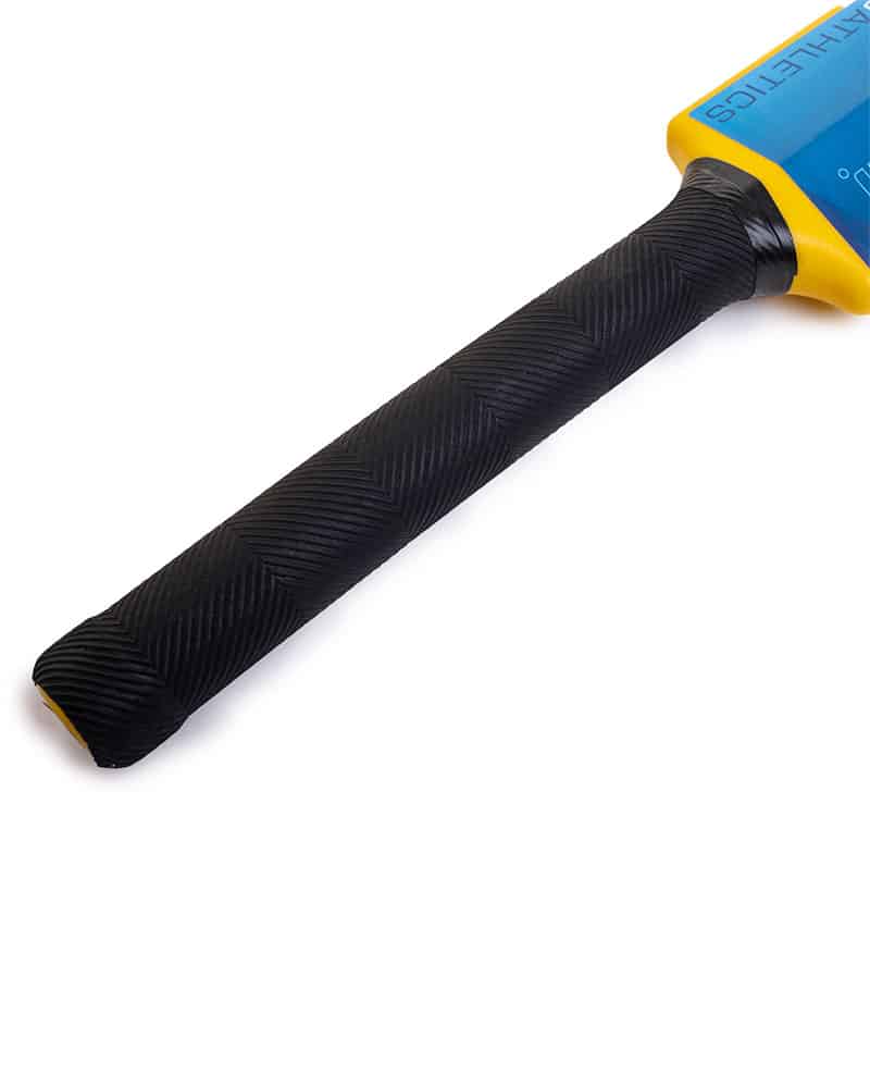 360 Athletics Quick Cricket Set - Yellow, bat grip close-up