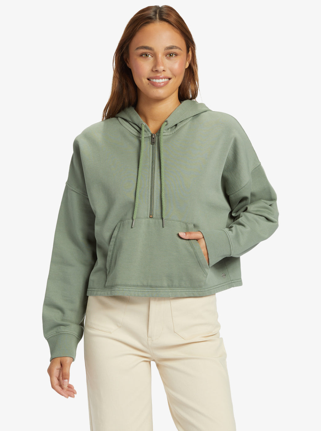 Roxy Women's Drakes Cove Half-Zip Sweatshirt