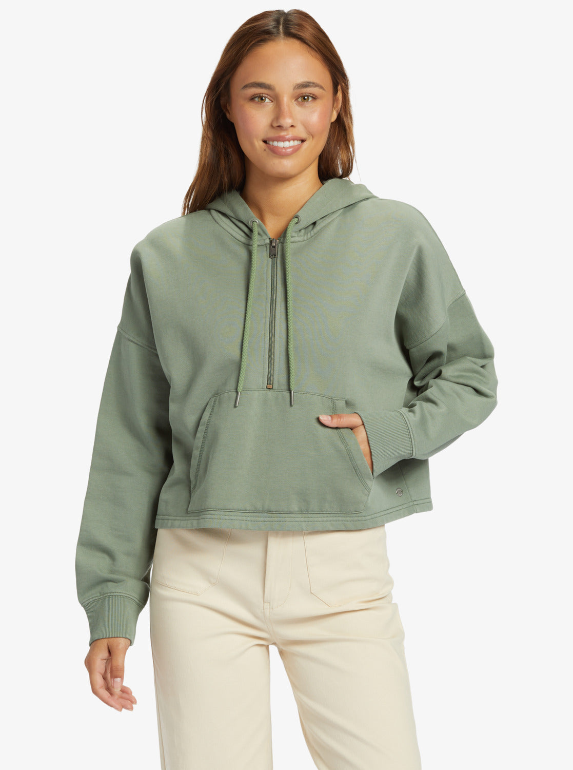 Roxy Women's Drakes Cove Half-Zip Sweatshirt