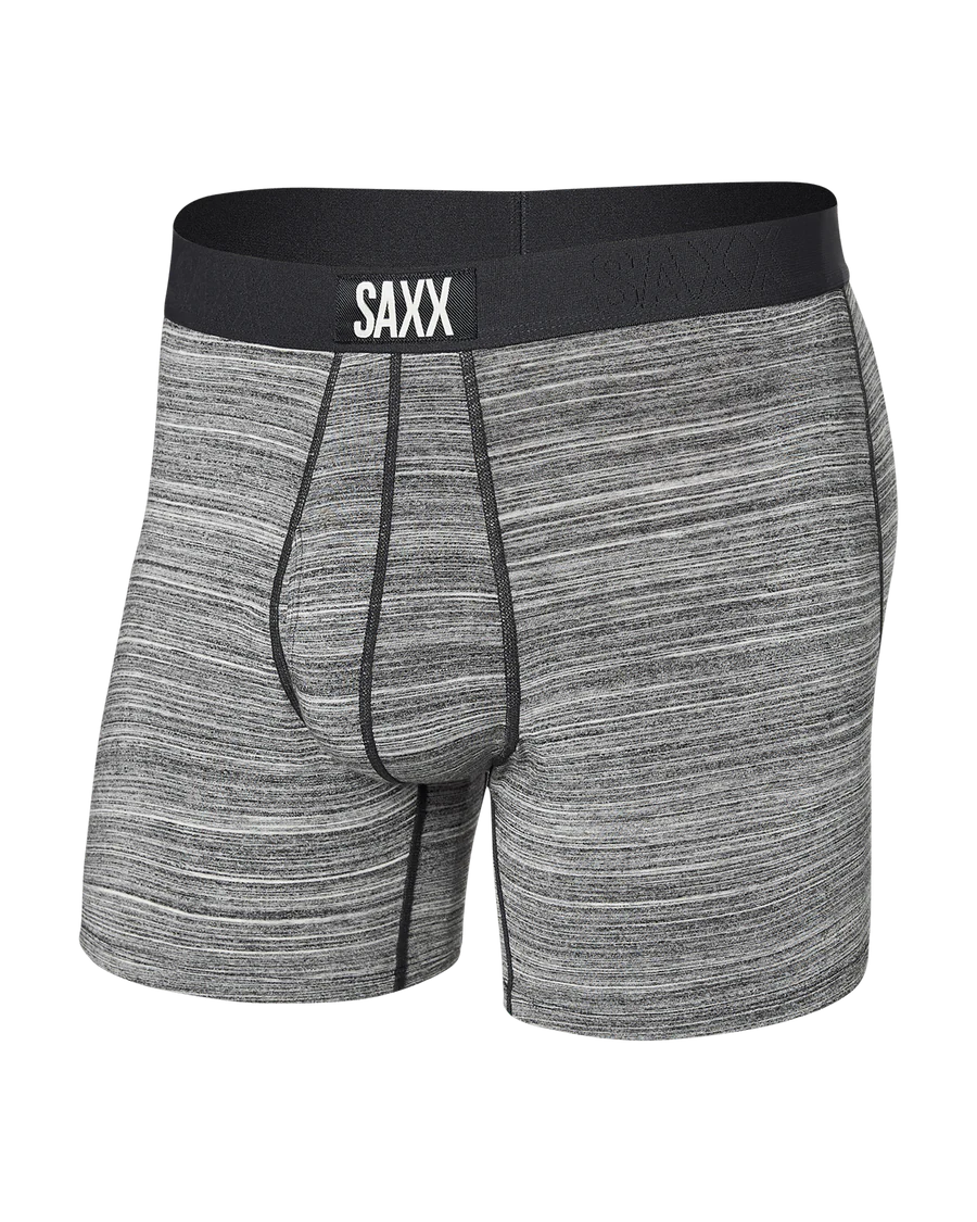 Ultra Boxer Brief - Spacedye Heather Grey
