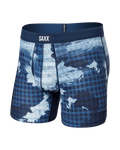 DropTemp Cooling Mesh Boxer Brief - Cloud Drop Camo- Navy