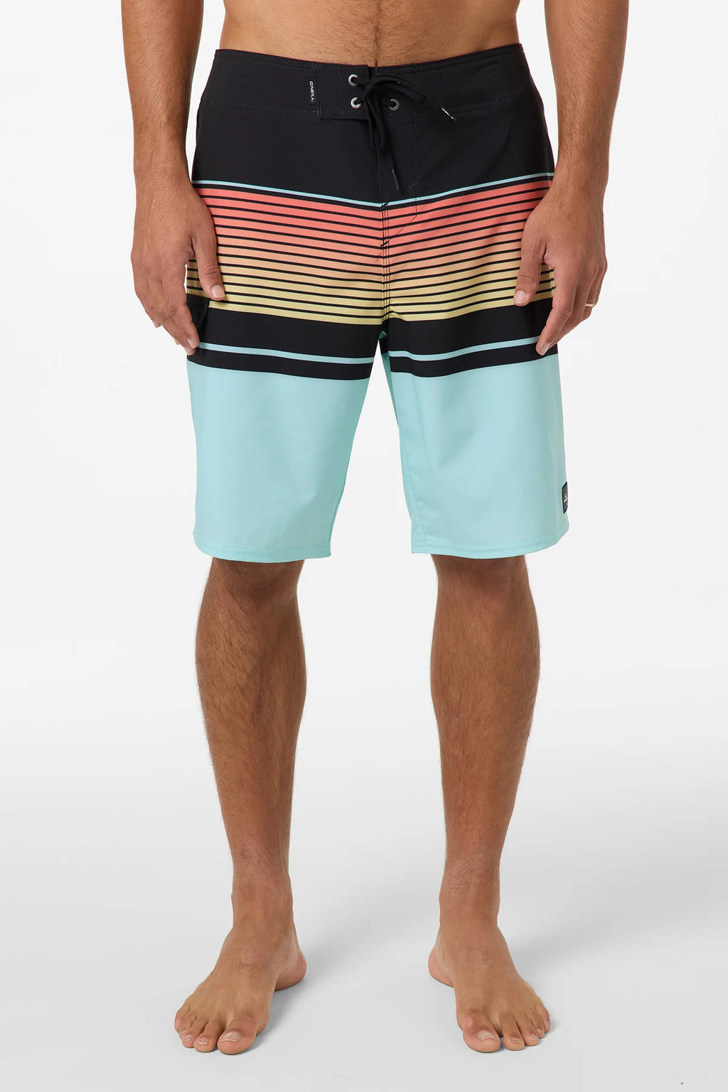 O'Neill Men's Lennox Stripe 21'' Boardshorts