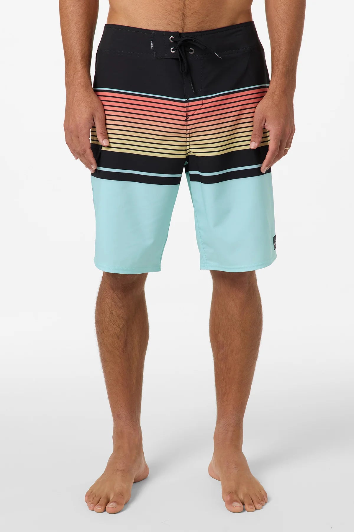 O'Neill Men's Lennox Stripe 21'' Boardshorts