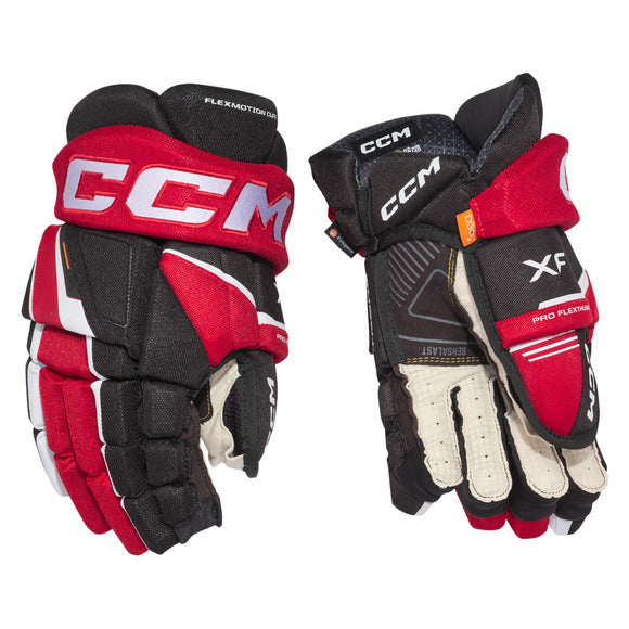 CCM Senior Tacks XF Hockey Gloves