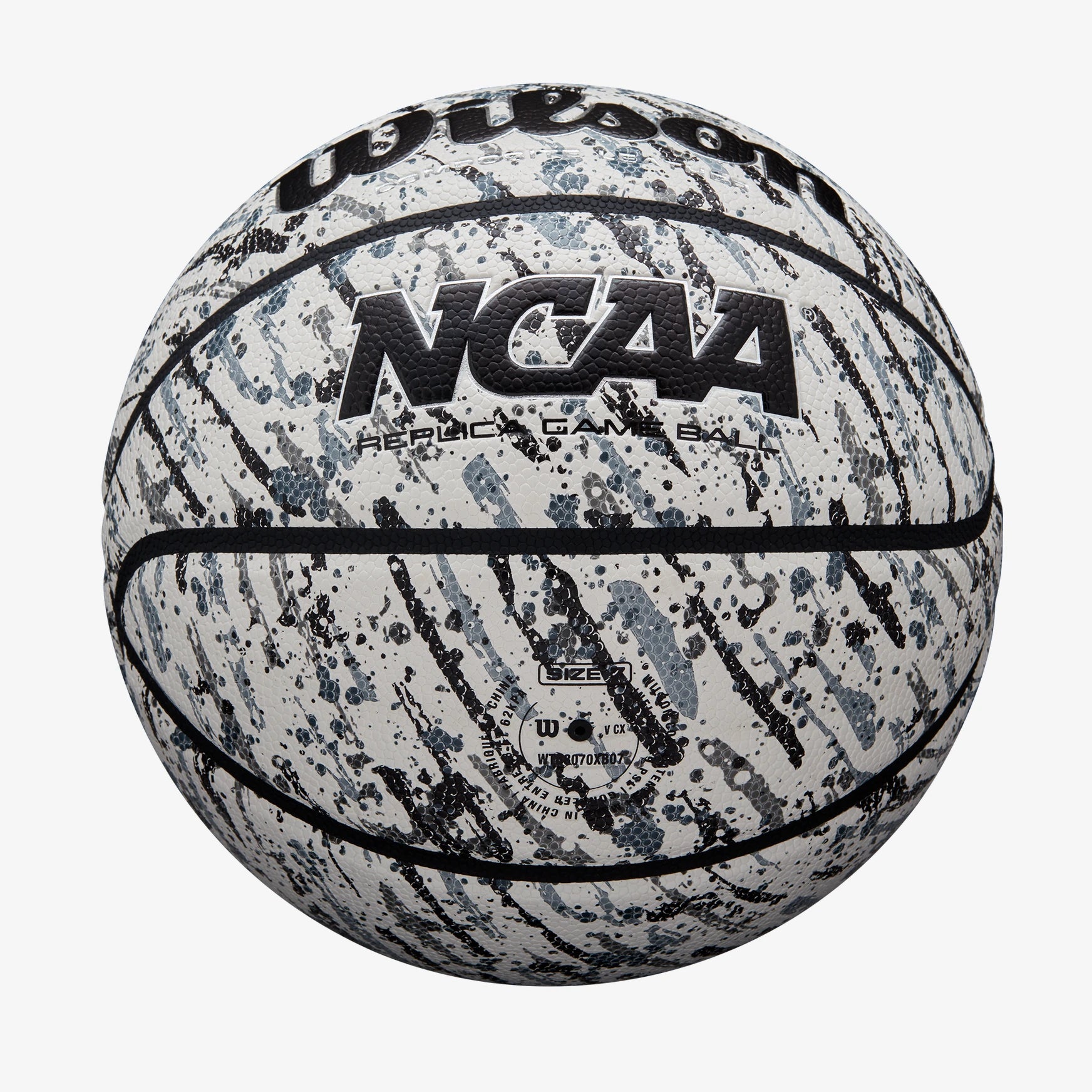 NCAA Replica Splatter Basketball