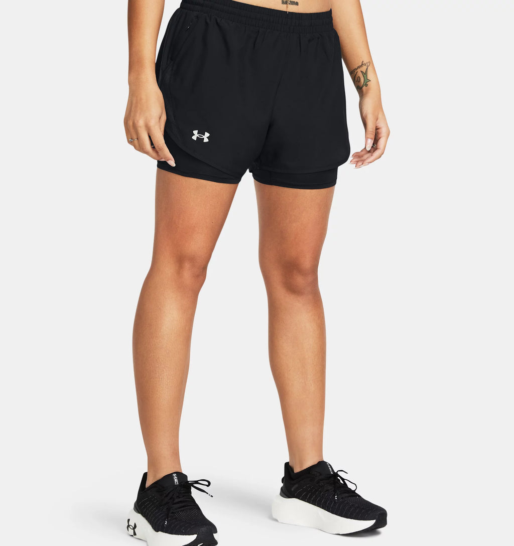 Under Armour Women's Fly-By 2-in-1 Shorts