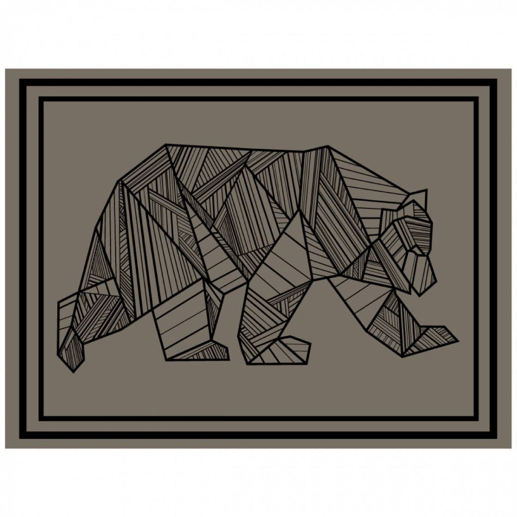 Kuma Bear Outdoor Mat - 12’ x 9’