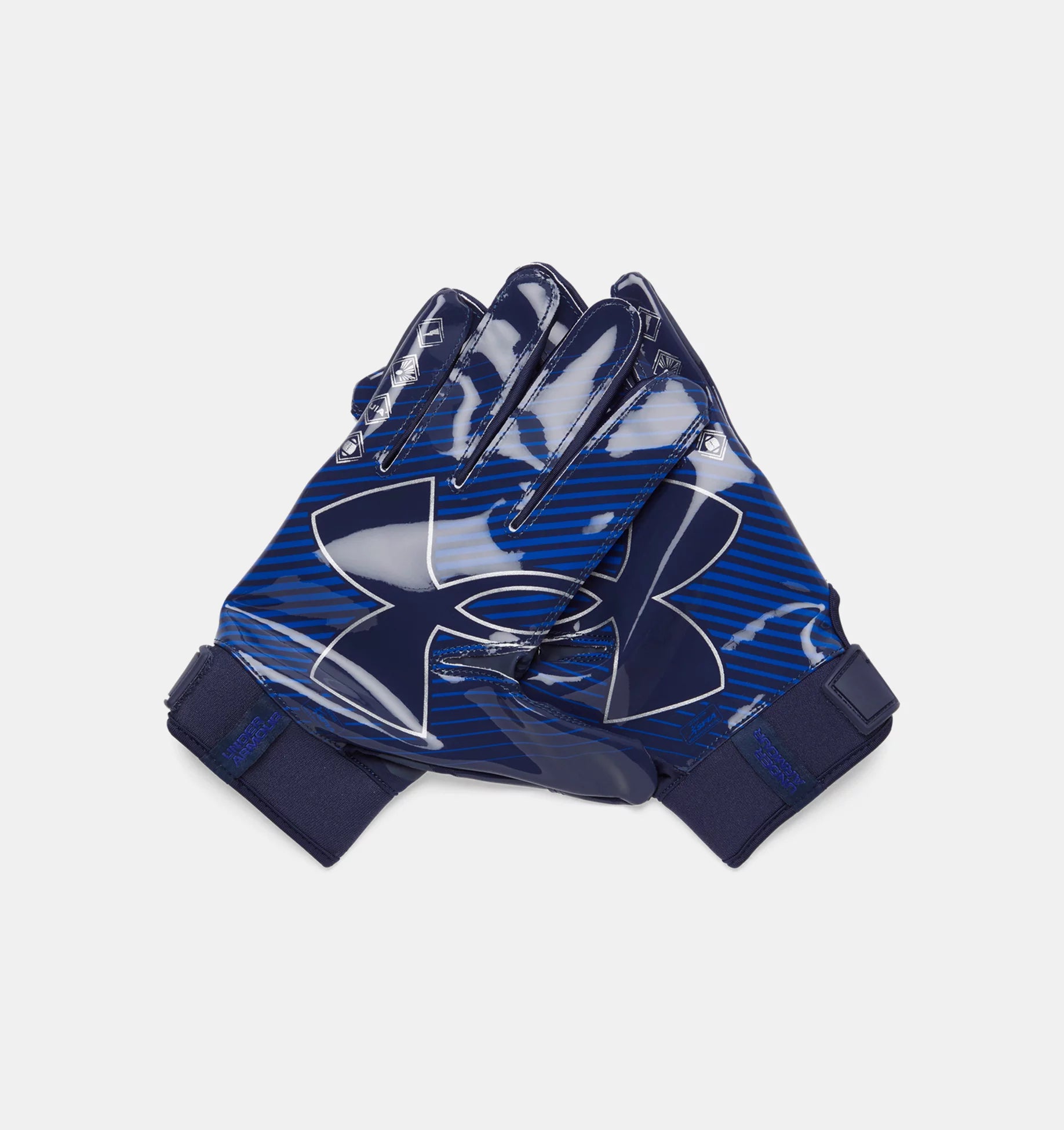 Under Armour F9 Nitro Men s Football Gloves XL Green Silver