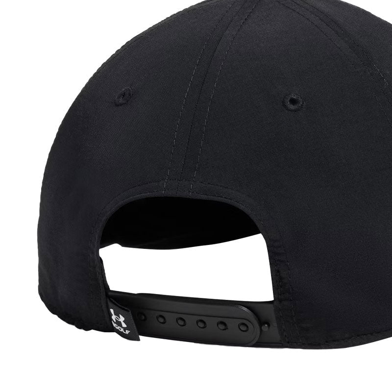 Under Armour Drive 5-Panel Snapback Cap - Black back detail