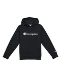 Champion Youth Classic Script Logo Powerblend Hoodie