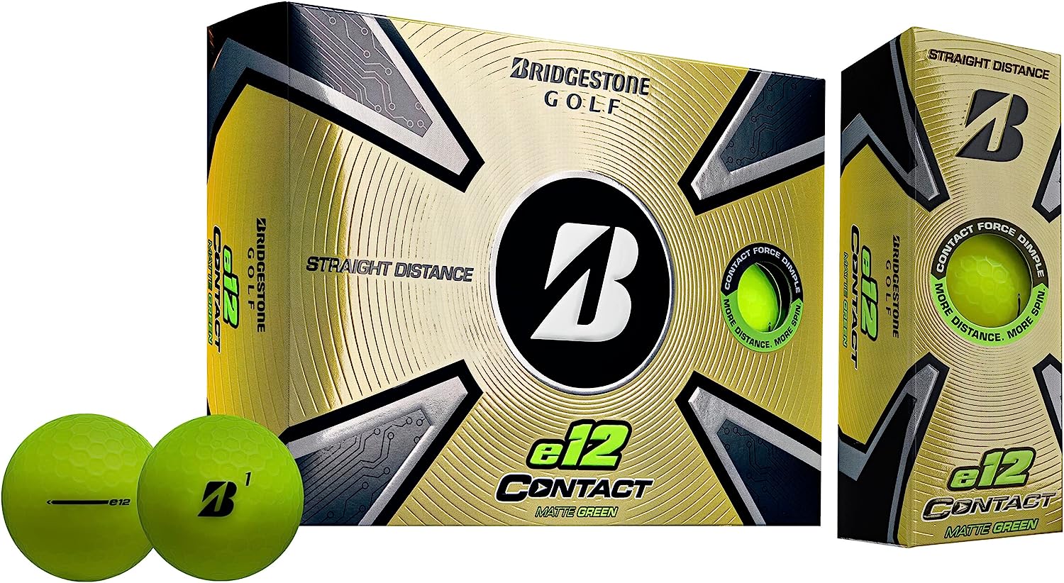 E12 Contact Golf Balls - One Dozen