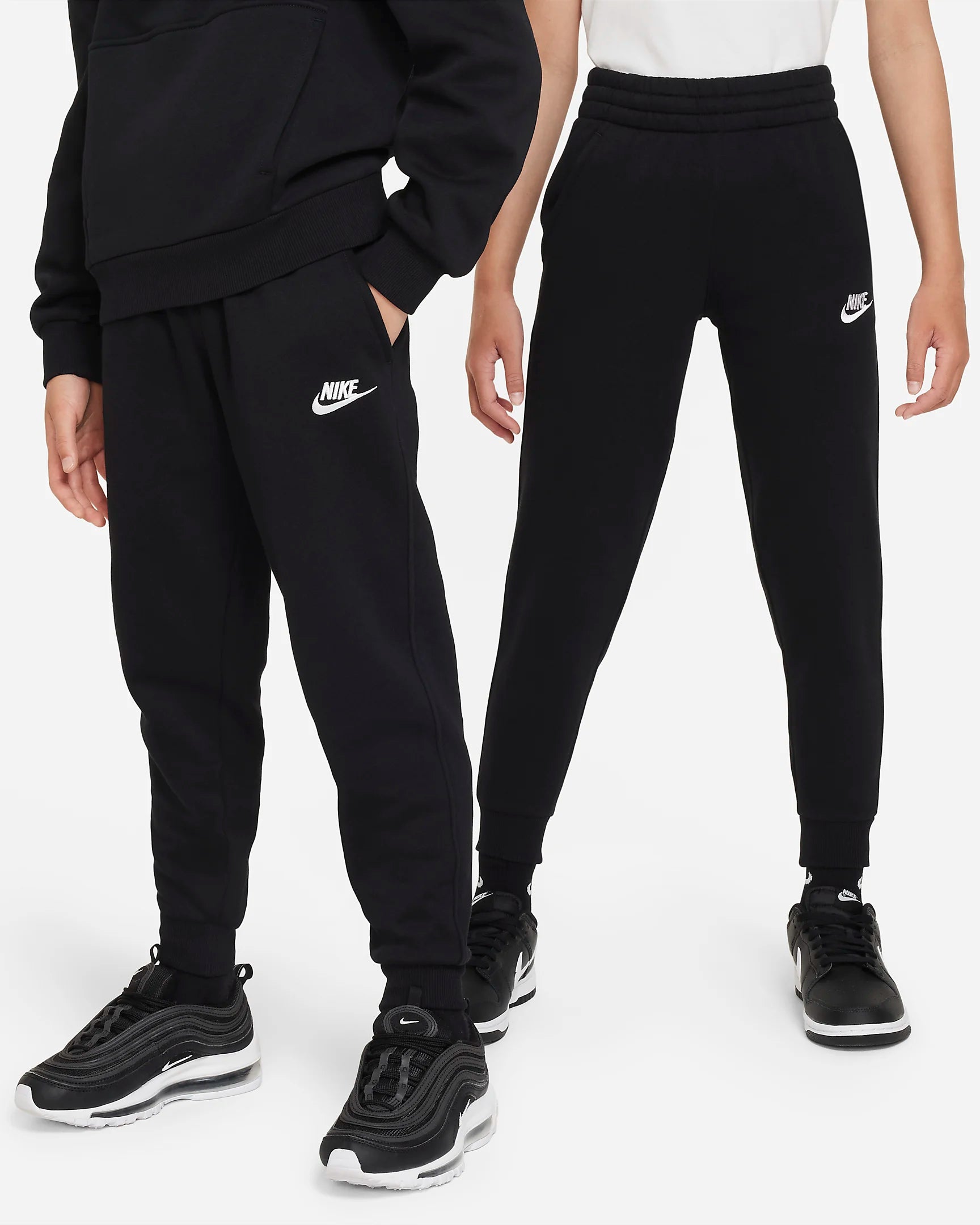 Grey and black nike sweatpants sales