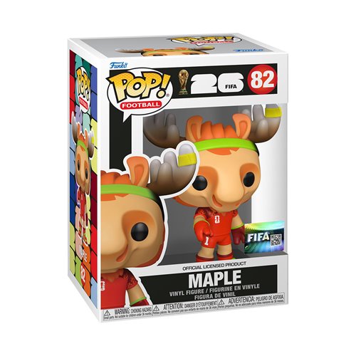 Funko FIFA World Cup 2026 Mascot Maple Soccer Collectible Figure