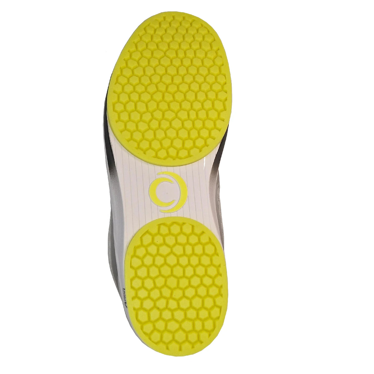 Olson Jack - Voltaje 1/16" Split Slider (Mid-Speed) Curling Shoes - Grey, sole view