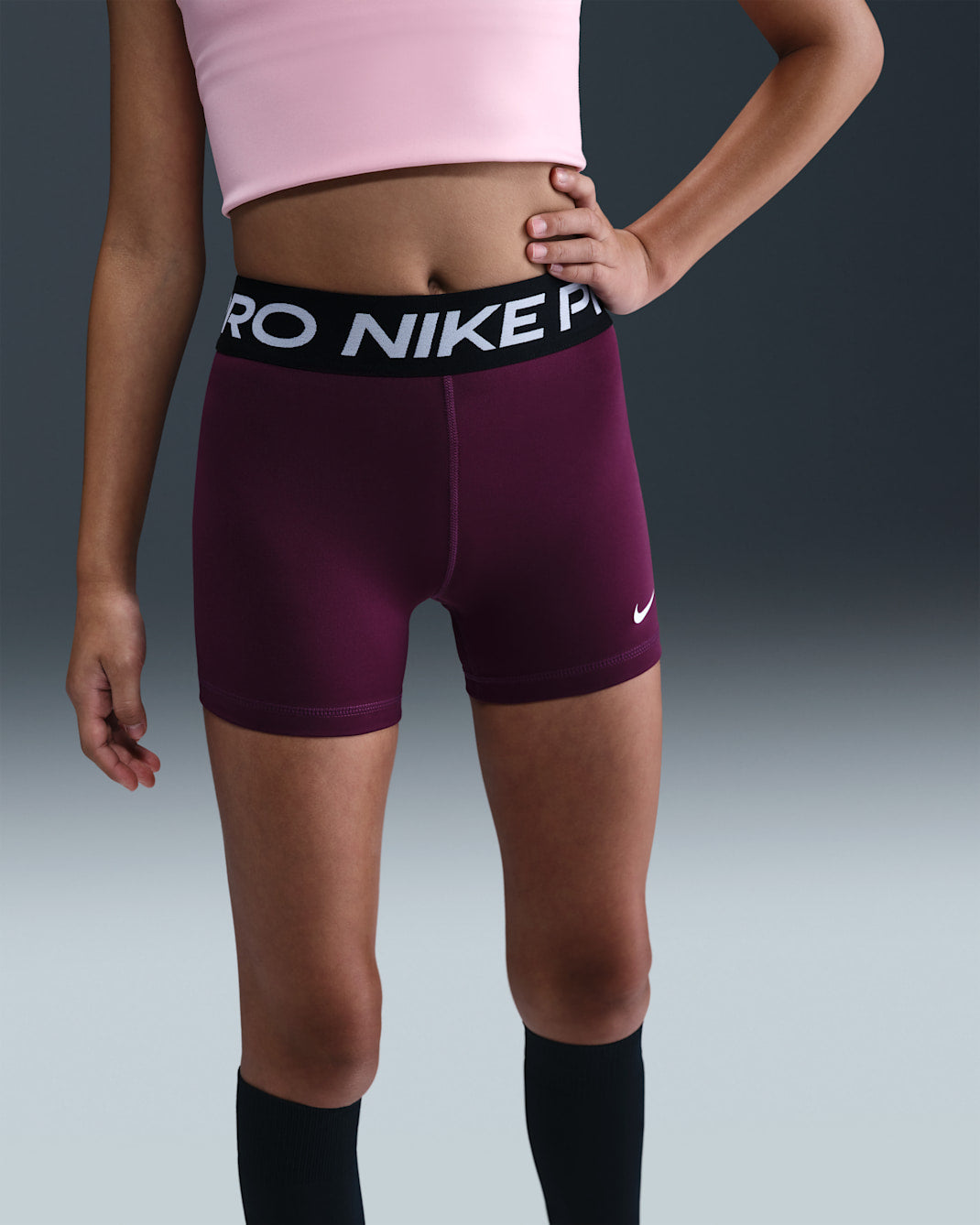 Nike Girl's Youth Pro 3" Shorts