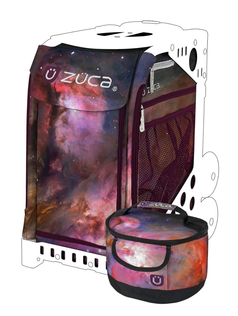 ZUCA Skate Bag Insert with Lunch Box - Galaxy
