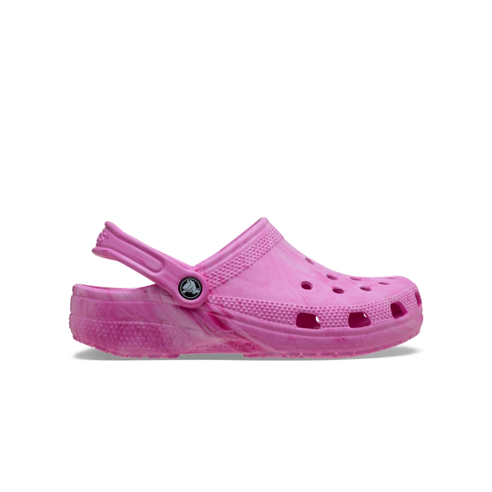 Crocs Classic Watercolor Marbled Clog Pink Swirl