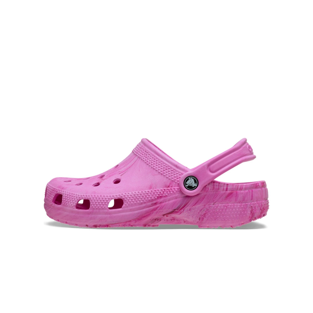 Crocs Classic Watercolor Marbled Clog Pink Swirl top