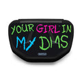 "In My DMs" Football Back Plate - MULTI