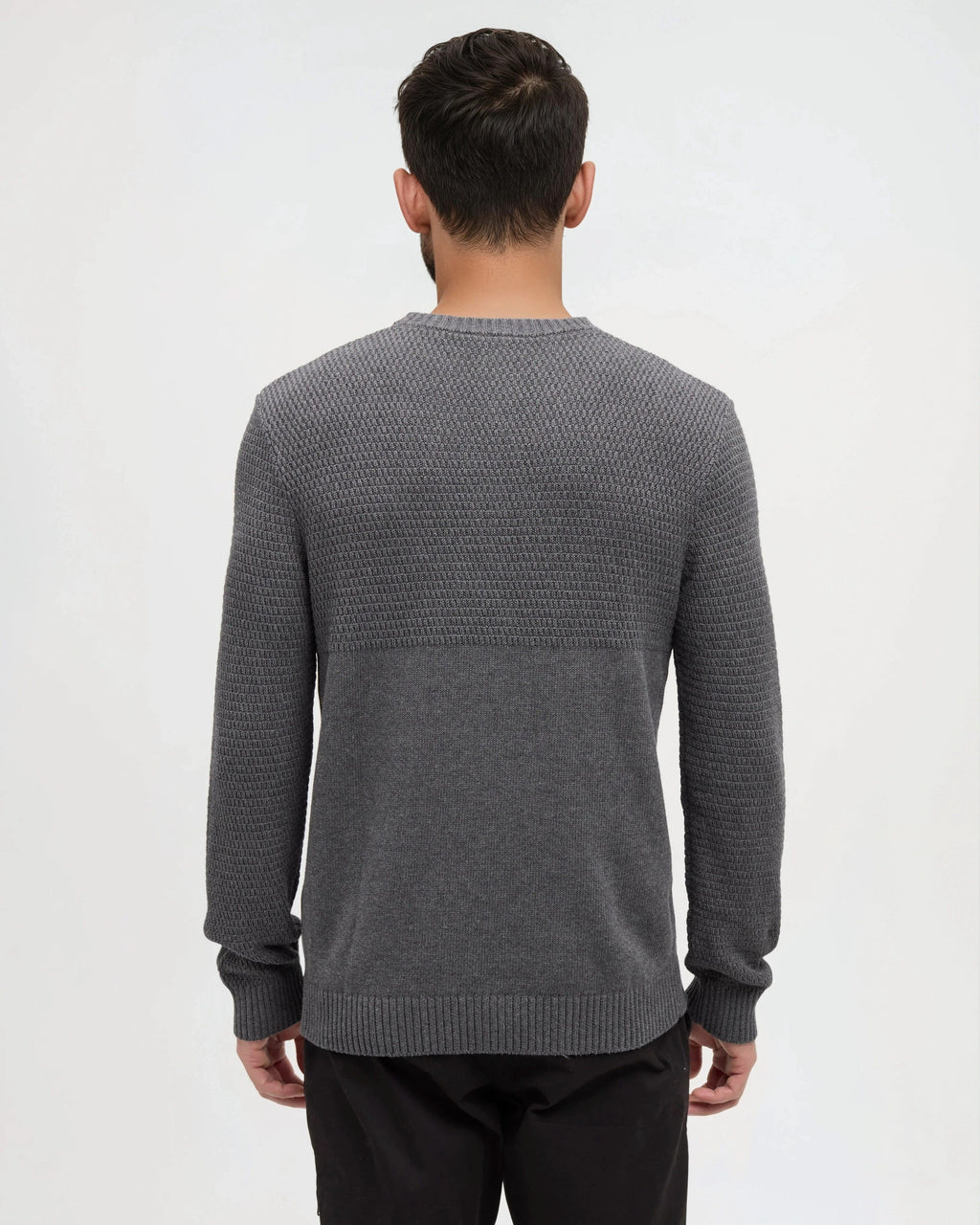 Tentree Lincoln Sweater - DARK GREY HEATHER
