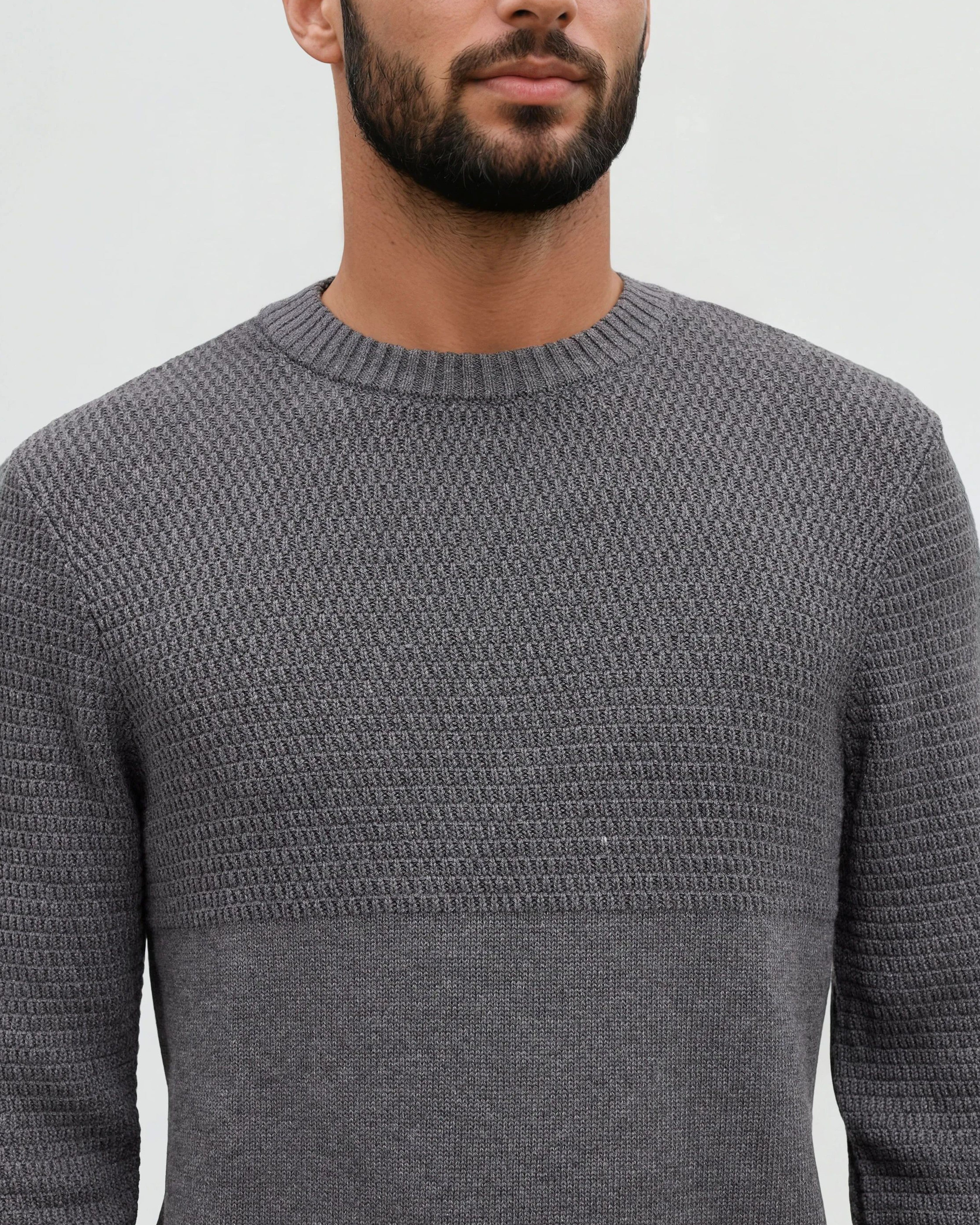 Tentree Lincoln Sweater - DARK GREY HEATHER