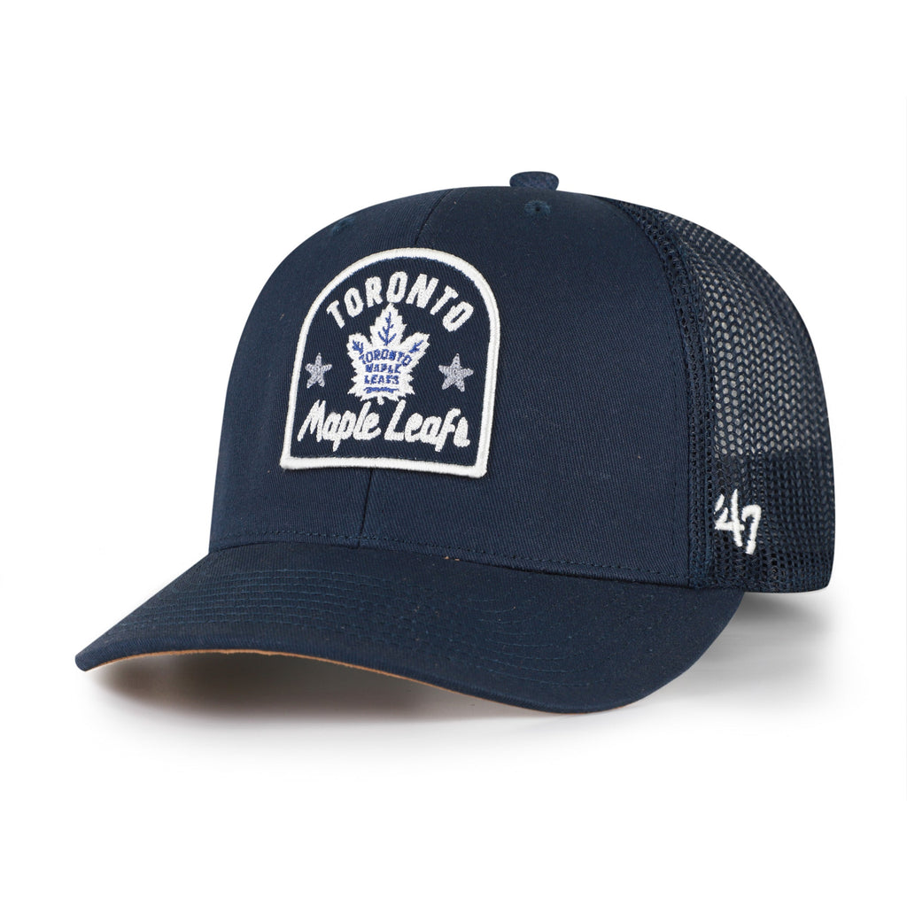 47 Brand Toronto Maple Leafs HPD Trucker Hat - Toronto Maple Leafs, front view