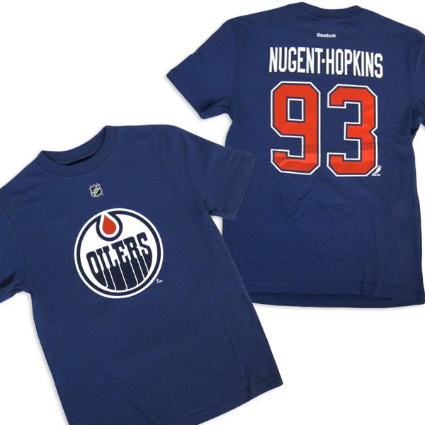 NHL Oilers Youth Name & Number T-Shirt - Nugent-Hopkins