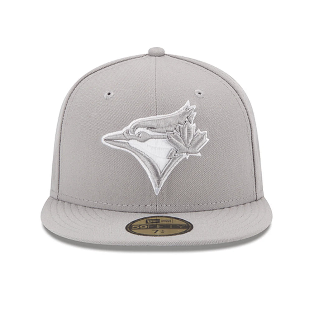 New Era Toronto Blue Jays Grey Basic 59FIFTY Fitted Hat