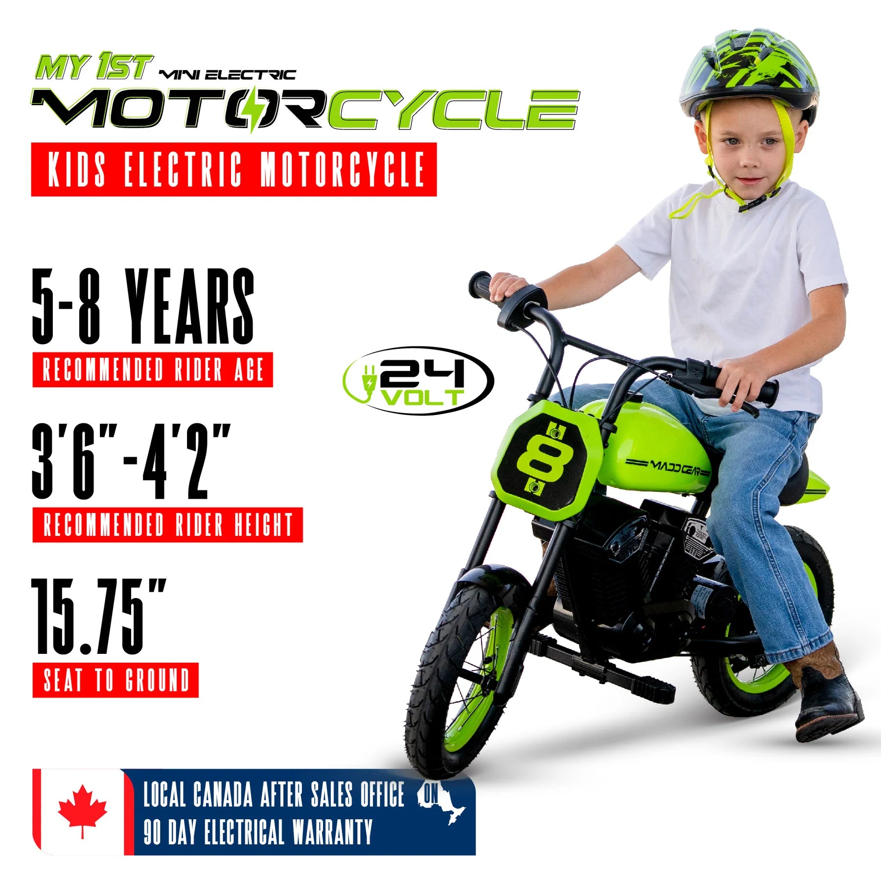 Madd Gear My 1st Mini Electric Motorcycle