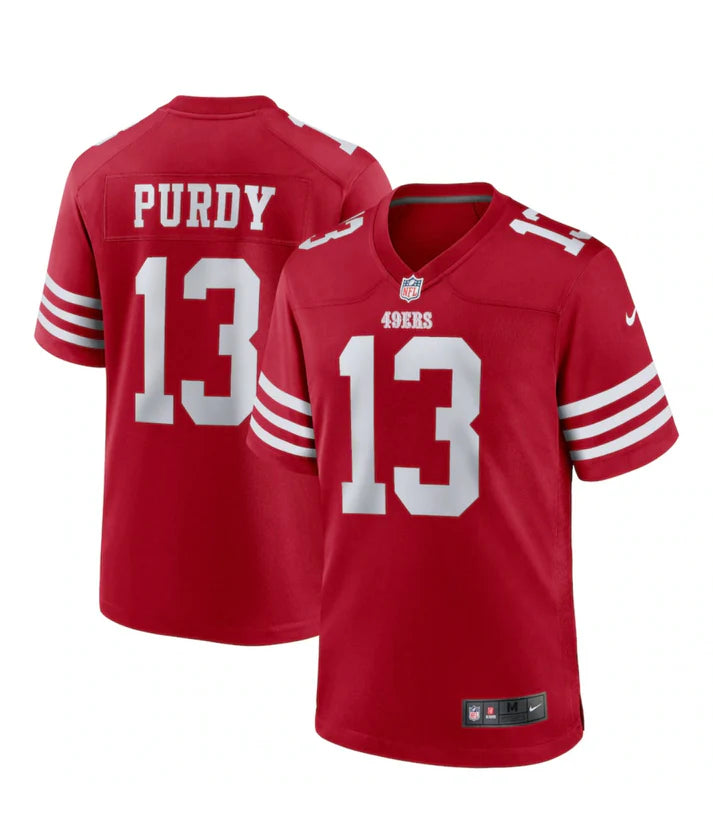Nike NFL San Francisco 49ers #13 Brock Purdy Game Jersey