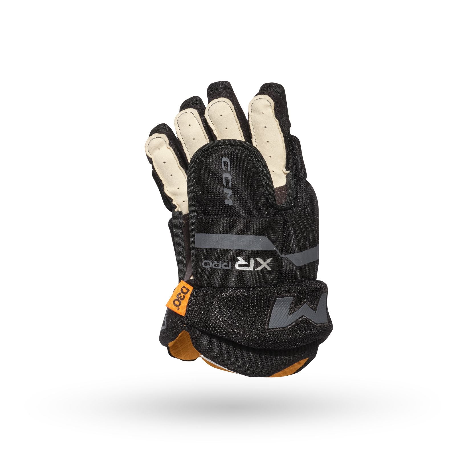 CCM Youth Tacks XR Pro Hockey Gloves - Black/Grey