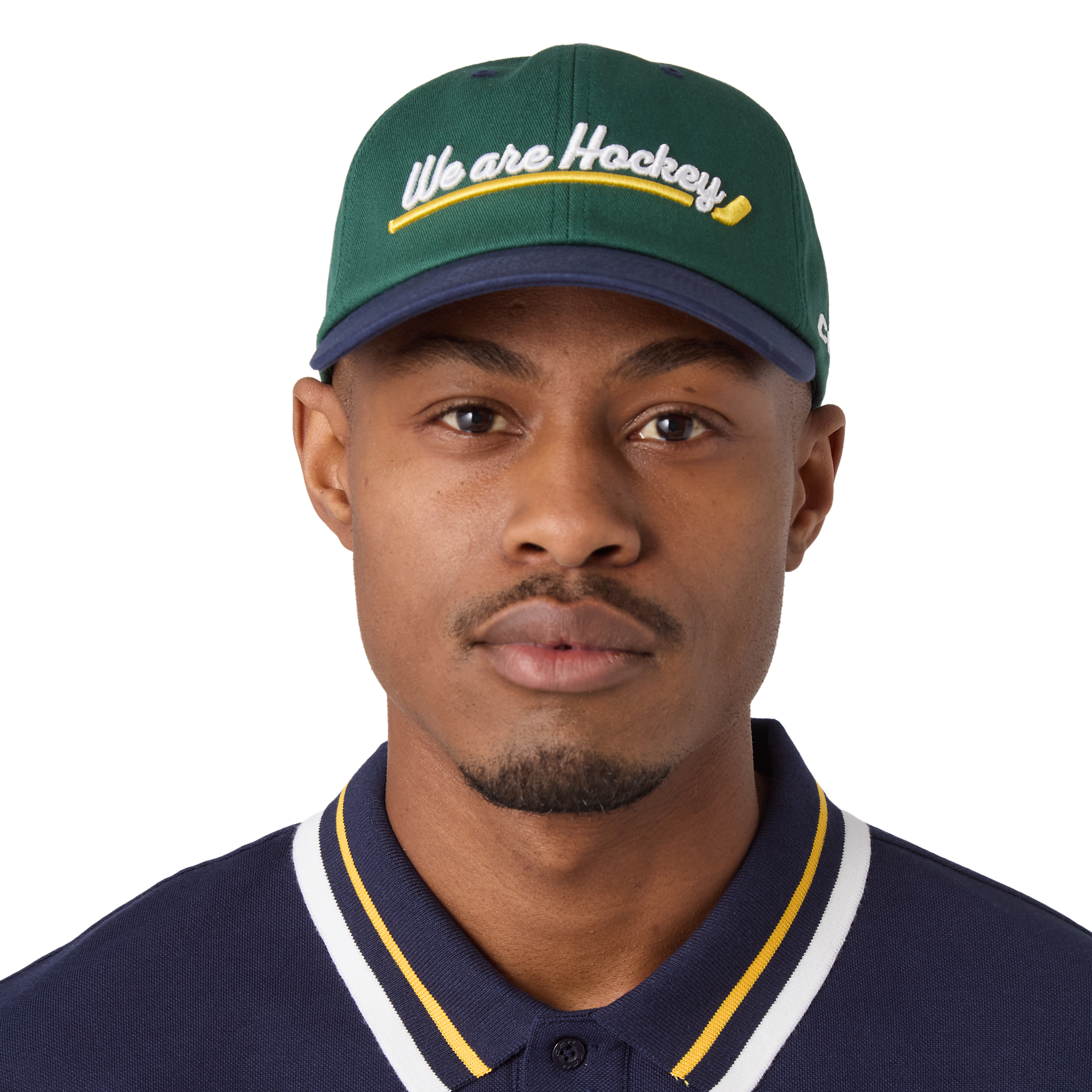 CCM Strip Low Profile Slouch Cap - Evergreen - front