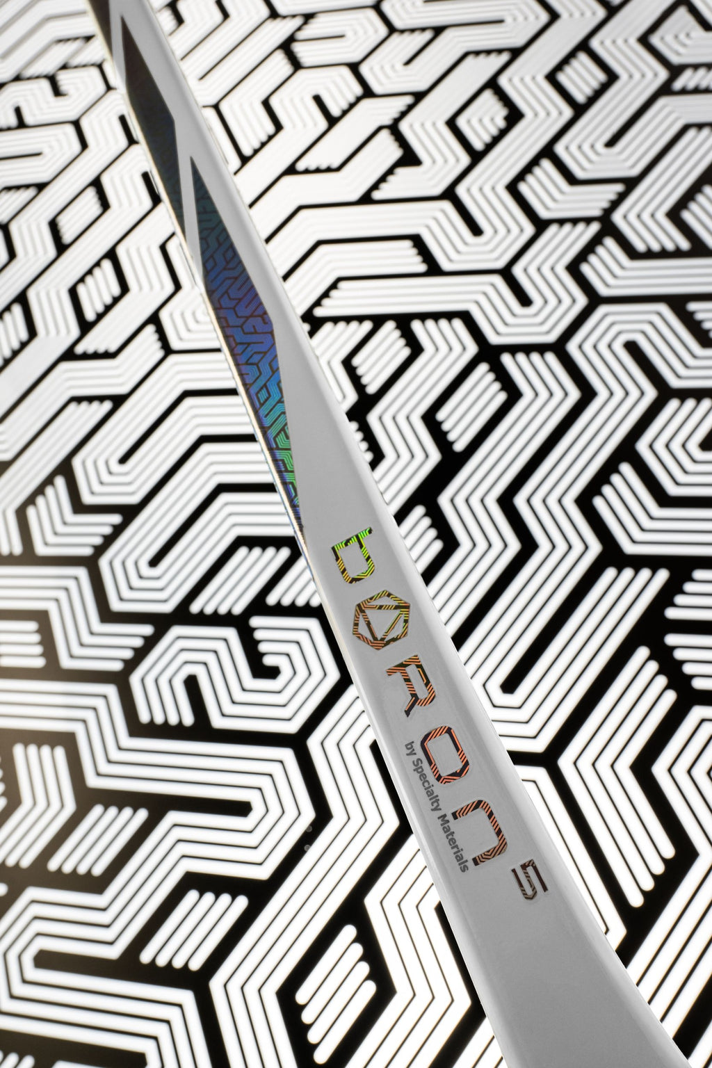 Junior PROTO-R Grip White Hockey Stick - 2024