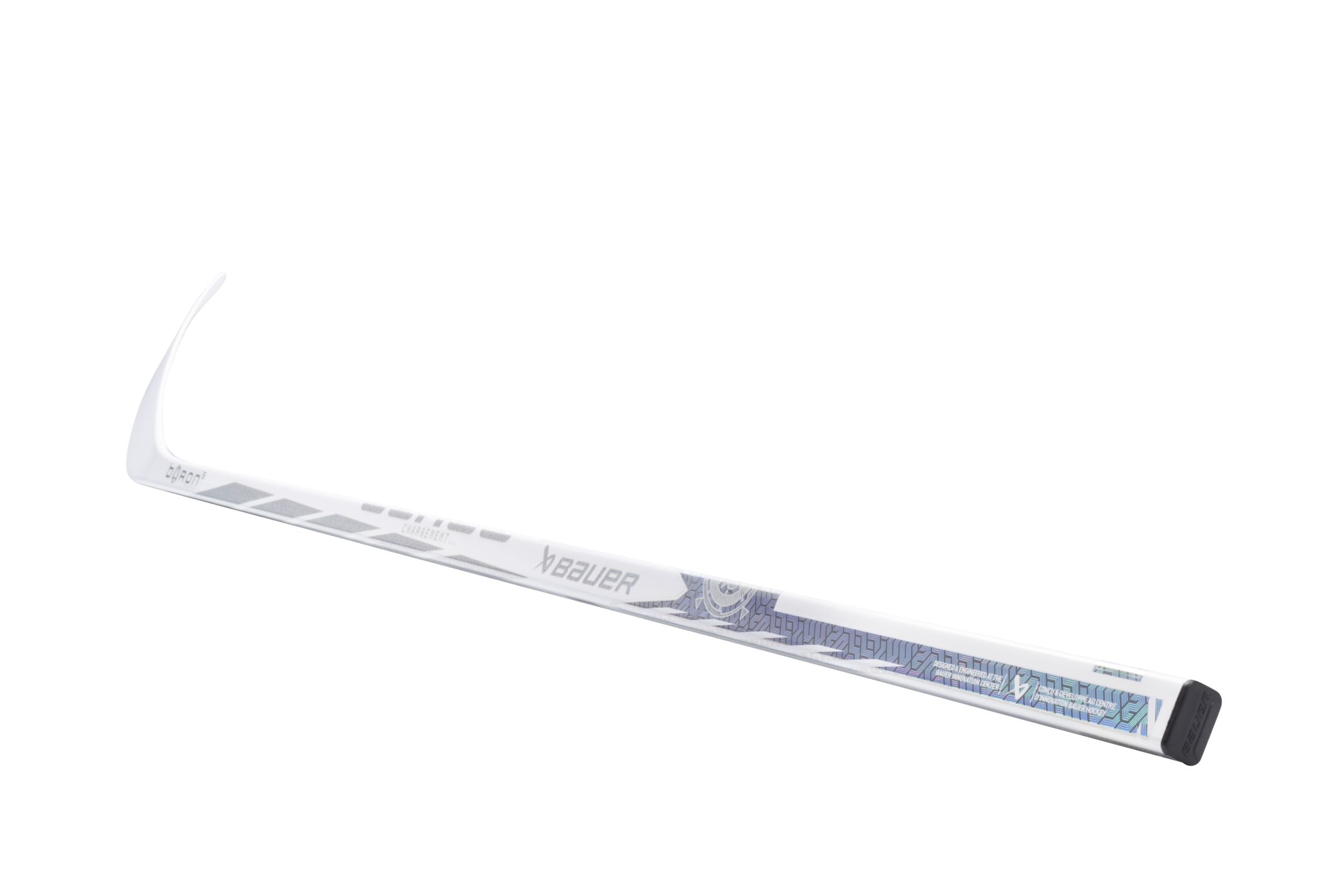 Junior PROTO-R Grip White Hockey Stick - 2024