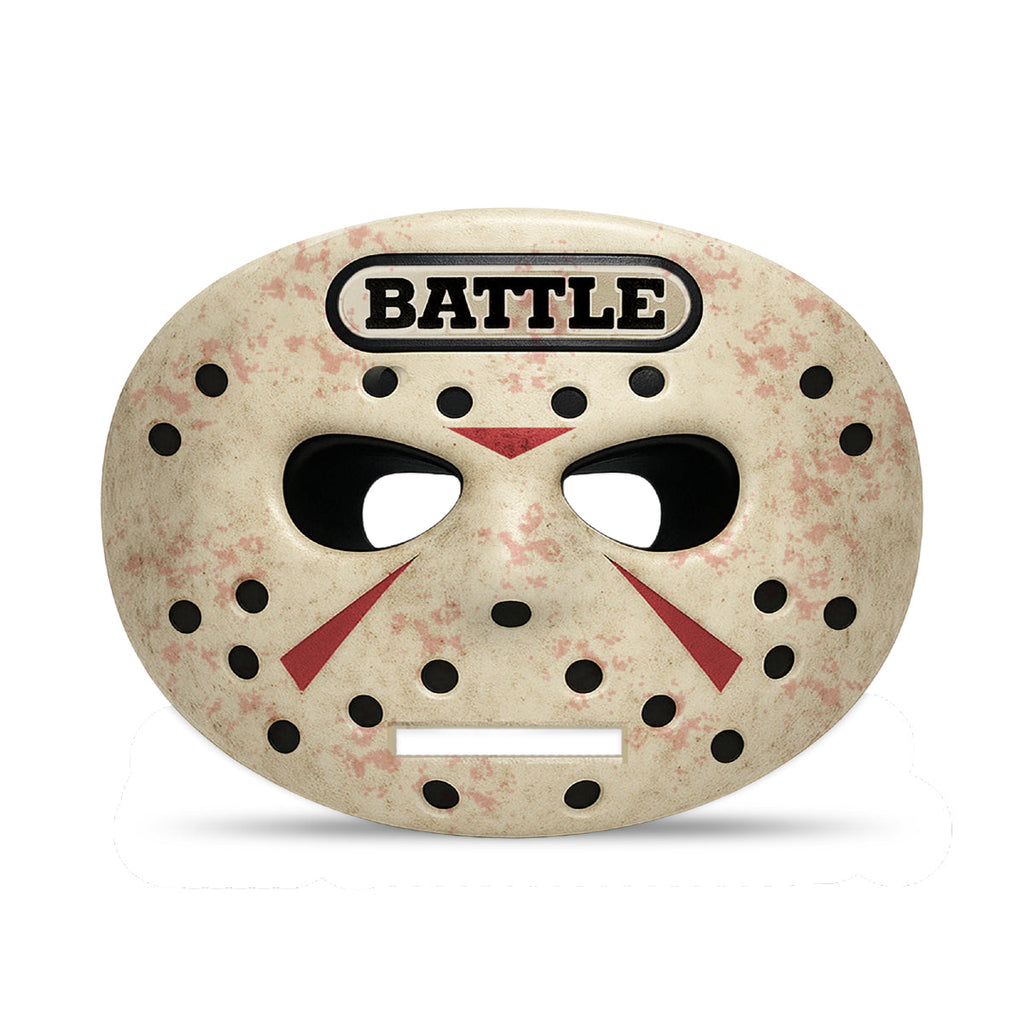 "Mask" Speed 3D Football Mouthguard - WHITE