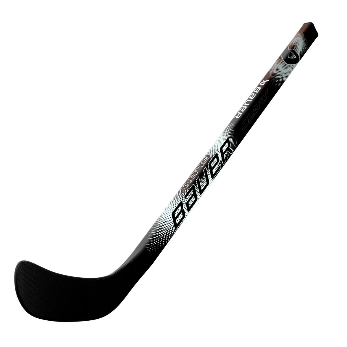 Bauer Mystery Mini Player Stick 2026 - Glow in the Dark design, glowing