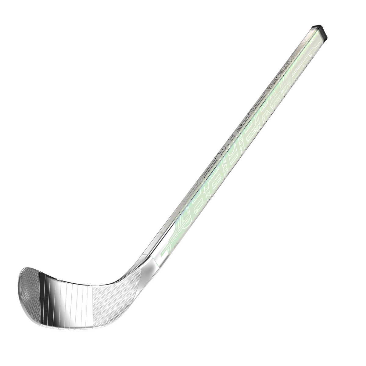 Bauer Mystery Mini Player Stick 2026 - Rainbow Chrome design