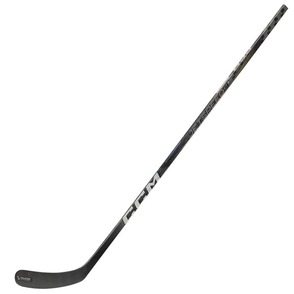 CCM Senior Jetspeed FT7 Pro Custom Chrome Hockey Stick - front