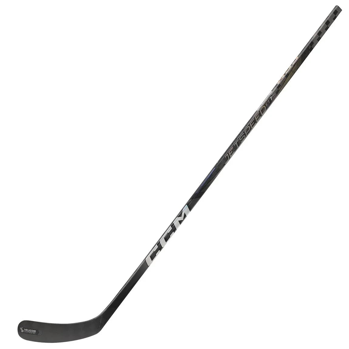 CCM Senior Jetspeed FT7 Pro Custom Chrome Hockey Stick - front