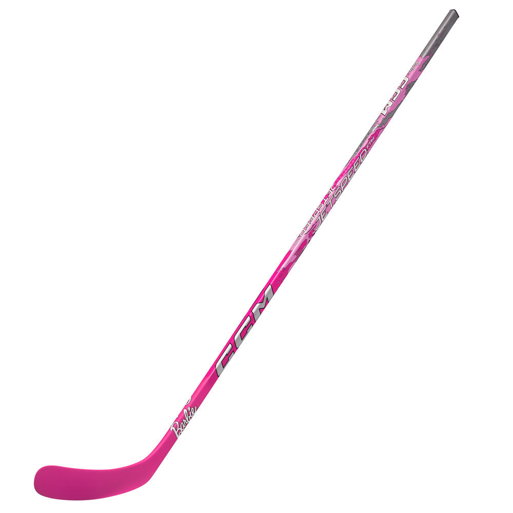 CCM Senior Barbie Edition Jetspeed FTW Pro Hockey Stick - front